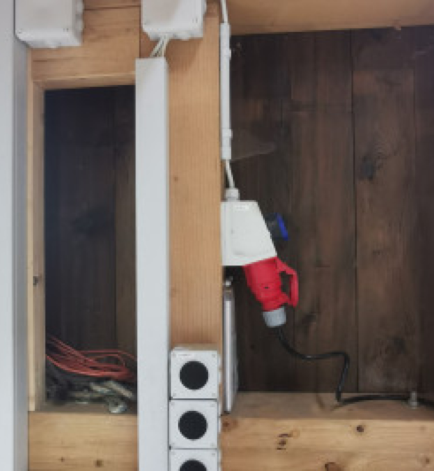 Elektroinstallationen ausgeführt