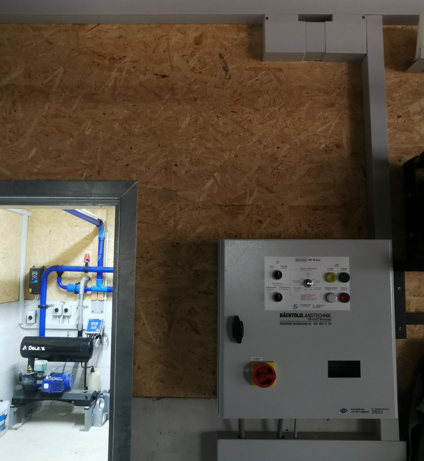 Installation Steuerung Heubelüftung